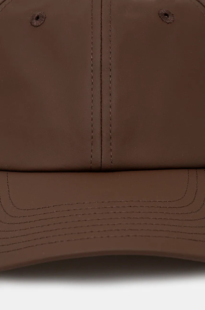 Καπέλο Rains Cap W1 13600.23 καφέ AW24