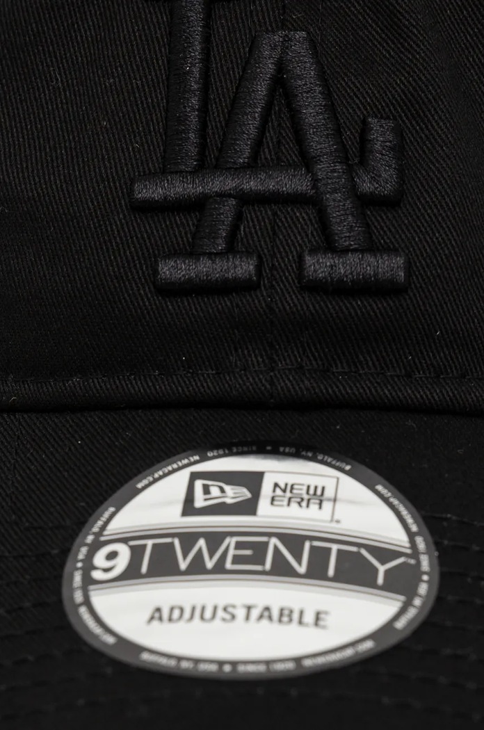 New Era czapka z daszkiem bawełniana LEAGUE ESSENTIAL 9TWENTY® czarny 60471467