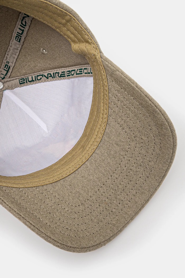 Billionaire Boys Club czapka z daszkiem wełniana Duck Varsity Trucker Cap beżowy B24469