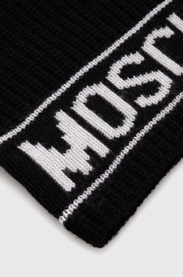 Vlněná kukla Moschino M3136.65414 černá AW25
