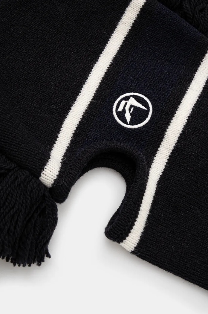 Podkapa AMBUSH Fringe Knit Balaclava BMLC001F24KNI0011031 črna AW24