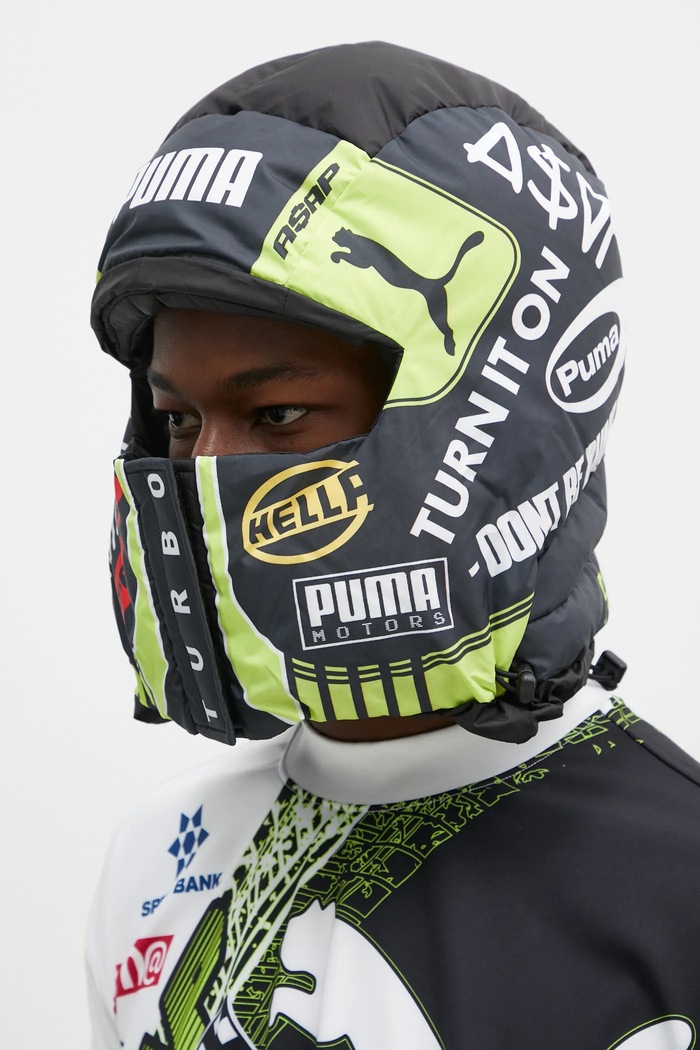 Doplnky Kukla Puma Puma x A$AP ROCKY Padded Balaclava 26594 čierna