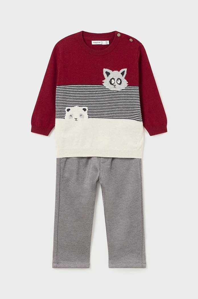 Mayoral Compleu bebe burgundia 2544.3A.Baby.9BYH