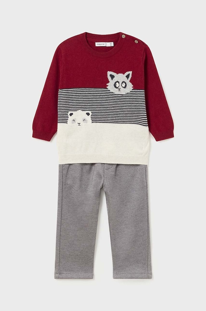 Mayoral Compleu bebe burgundia 2544.3A.Baby.9BYH