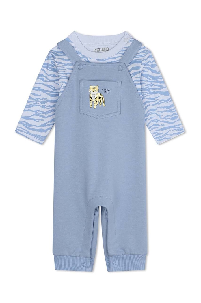 Komplet za bebe Kenzo Kids pletivo plava K60448.54.81
