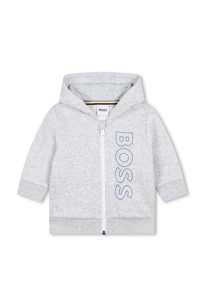 Dětská tepláková souprava BOSS J51260.74.81 šedá AW24