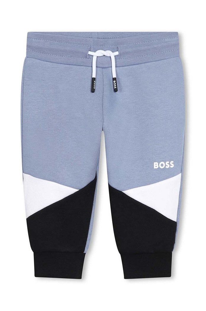 Βρεφική φόρμα BOSS J51262.71.81 γκρί