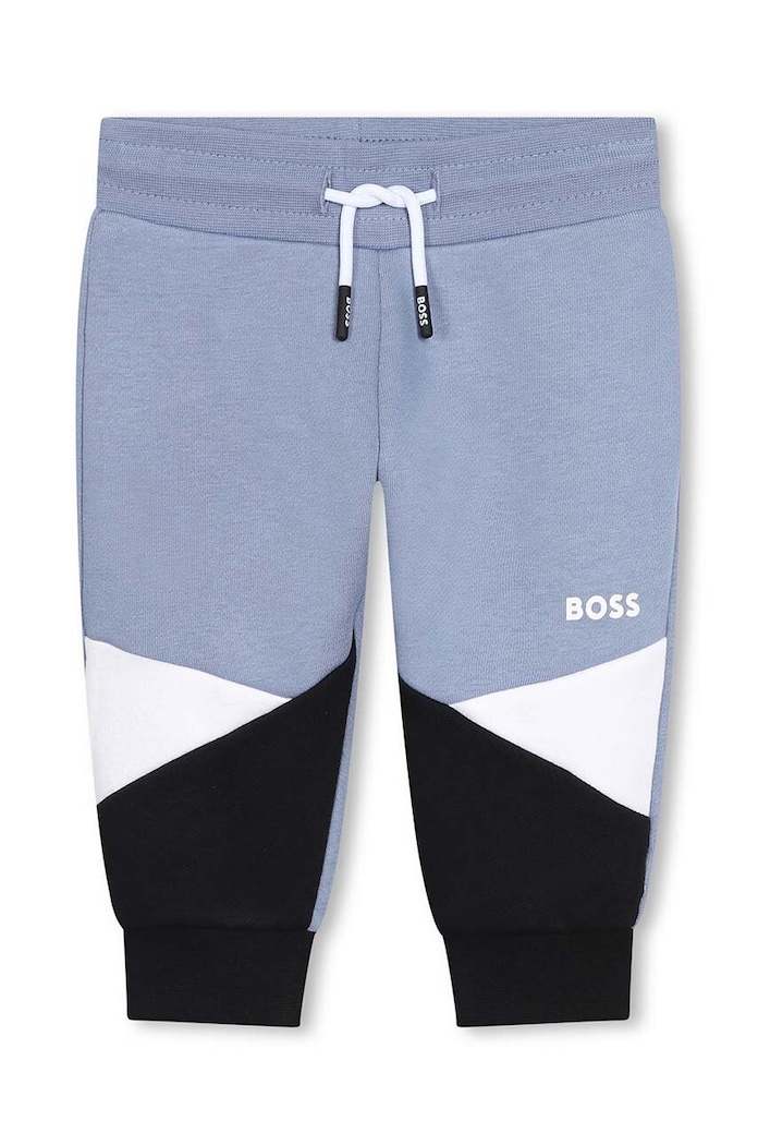 Βρεφική φόρμα BOSS J51262.71.81 γκρί