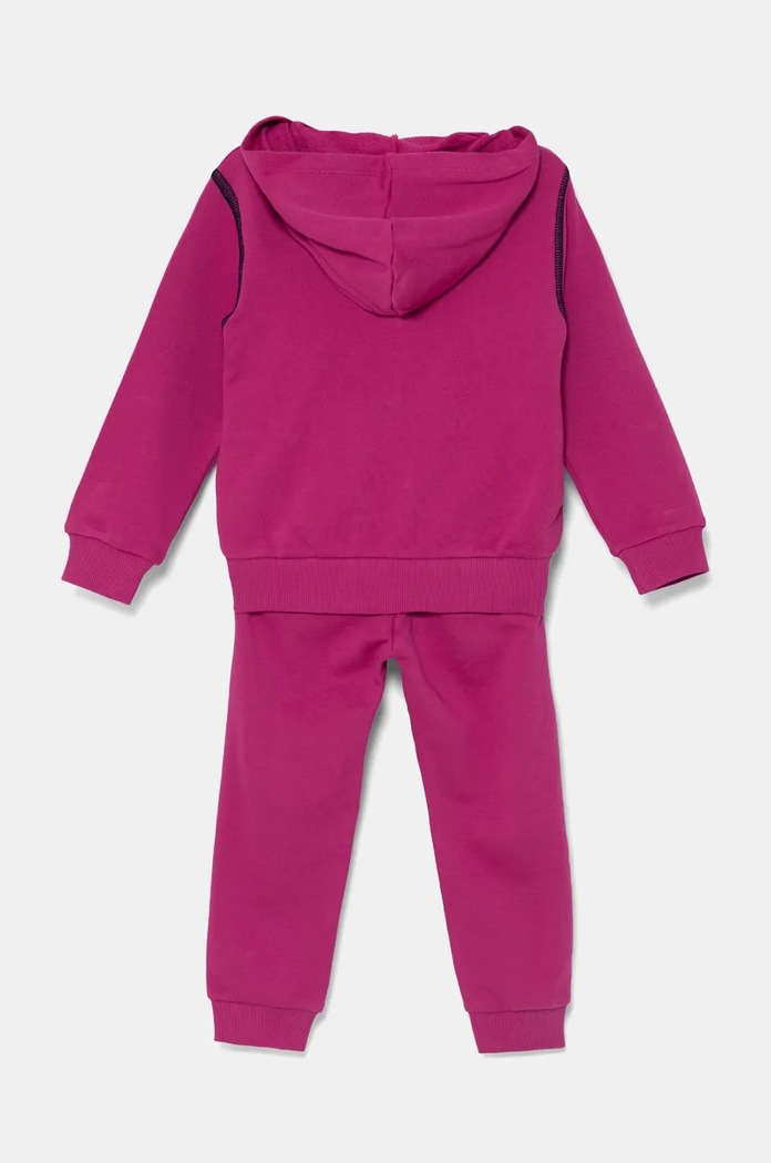 Dětská bavlněná tepláková souprava United Colors of Benetton 3J68GK00L.P.Seasonal růžová AW24