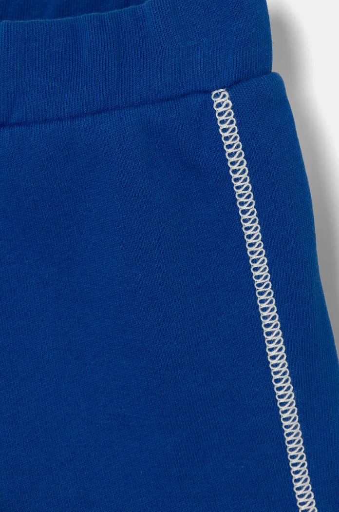 United Colors of Benetton dres bawełniany dziecięcy niebieski 3J68GK00L.P.Seasonal