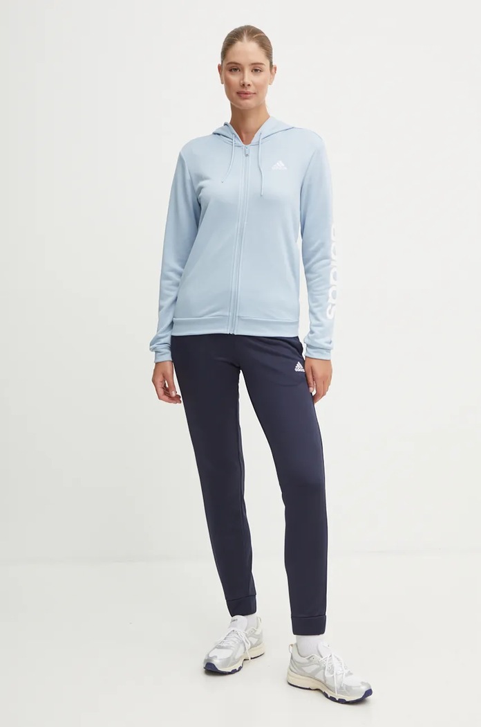 Tepláková souprava adidas Essentials pletenina modrá IW8630