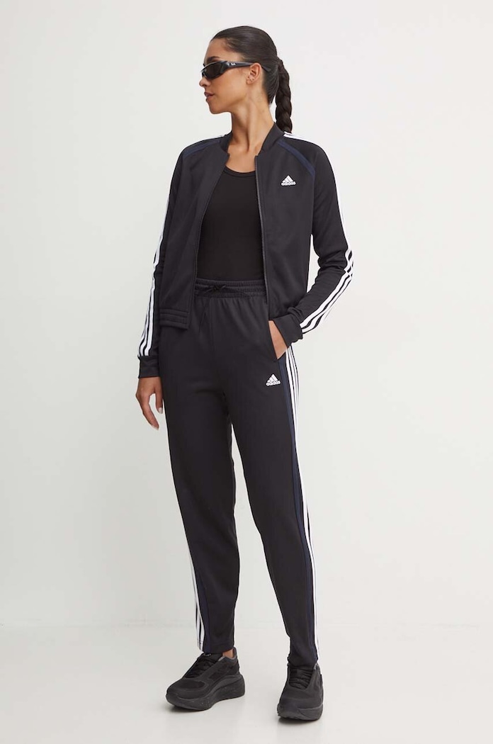 Tepláková souprava adidas Teamsport pletenina černá IX1106