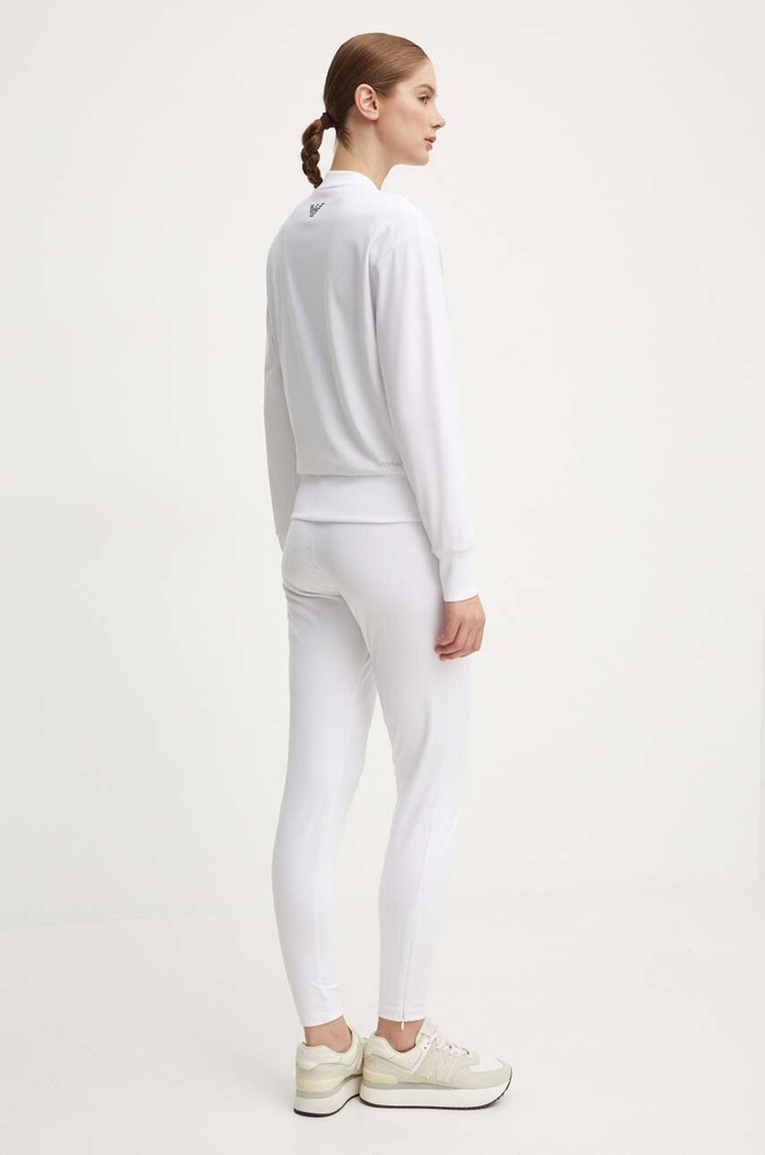 Sportovní tepláková souprava EA7 Emporio Armani TJFQZ.8NTV60.0102 bílá AW24