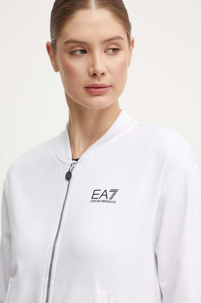 Sportovní tepláková souprava EA7 Emporio Armani TJFQZ.8NTV60.0102 bílá
