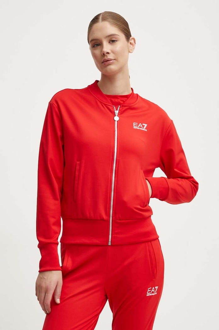 Oblečenie Športová tepláková súprava EA7 Emporio Armani TJFQZ.8NTV60.1451 červená