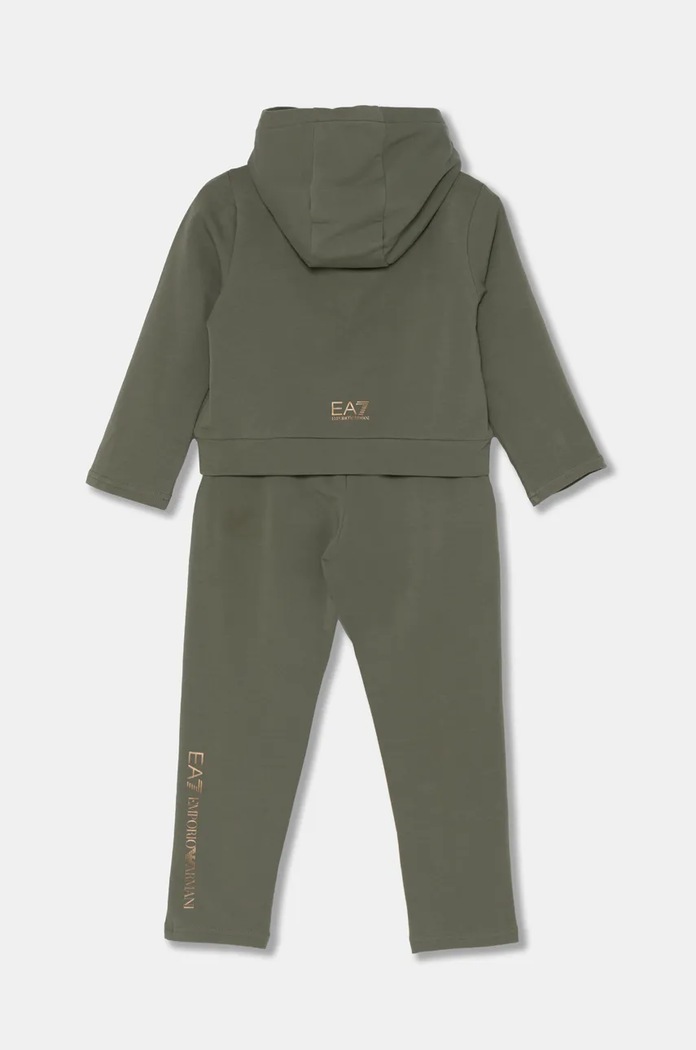 Tepláková súprava EA7 Emporio Armani 6DFV02.FJZEZ zelená AW24