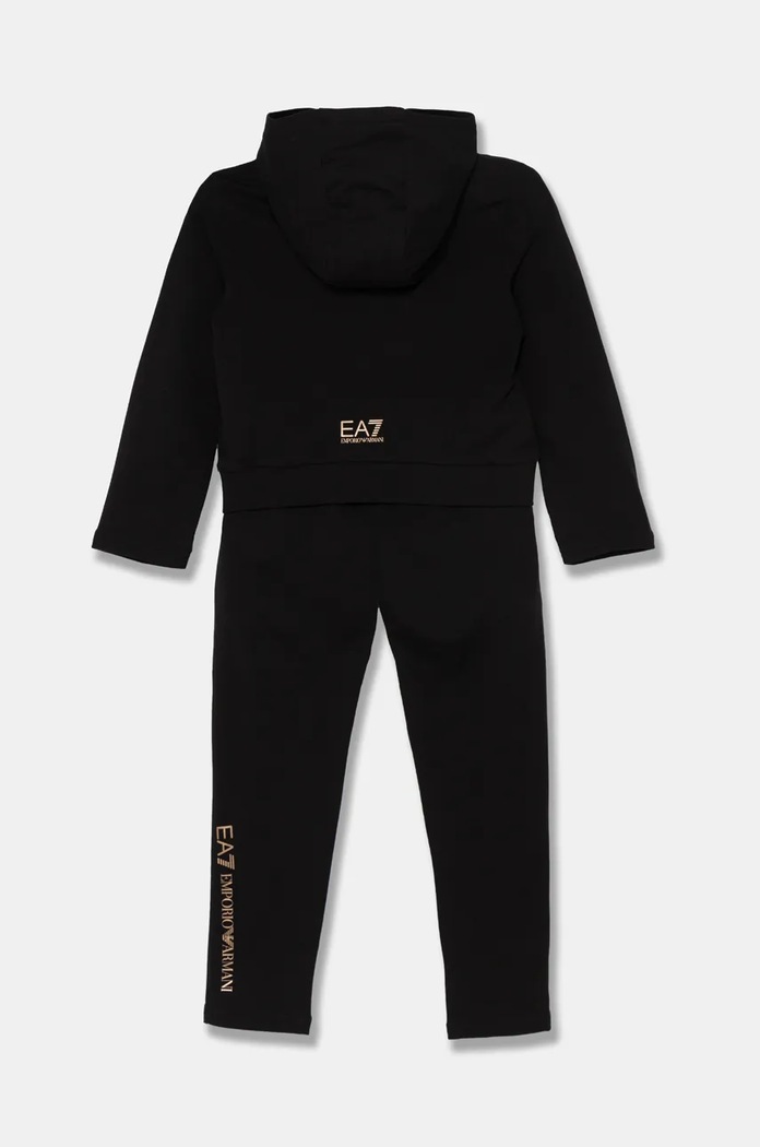 Tepláková súprava EA7 Emporio Armani 6DFV02.FJZEZ čierna AW24