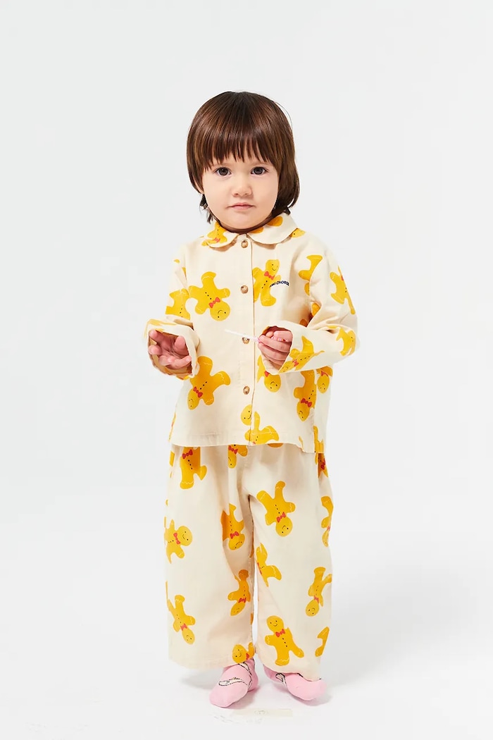 Παιδικό βαμβακερό σετ Bobo Choses Gingerbread 224FB007
