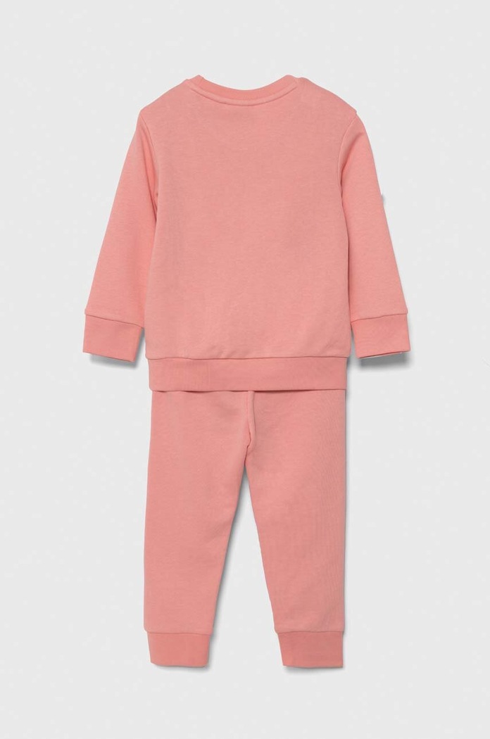 adidas Originals dres dziecięcy CREW SET IX9844 różowy AW24