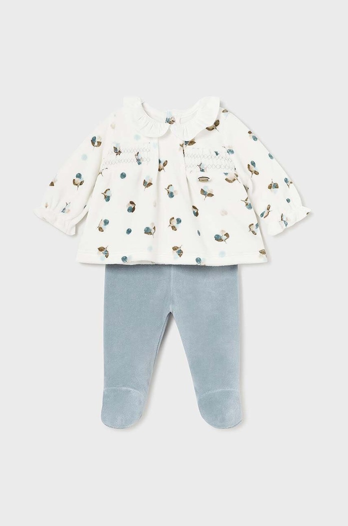 Mayoral Newborn compleu bebe tricotaj albastru 2503.2D.Newborn.9BYH