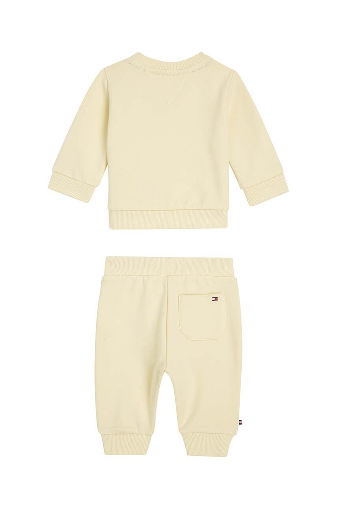 Tommy Hilfiger dres niemowlęcy KN0KN01863.9BYH żółty AW24