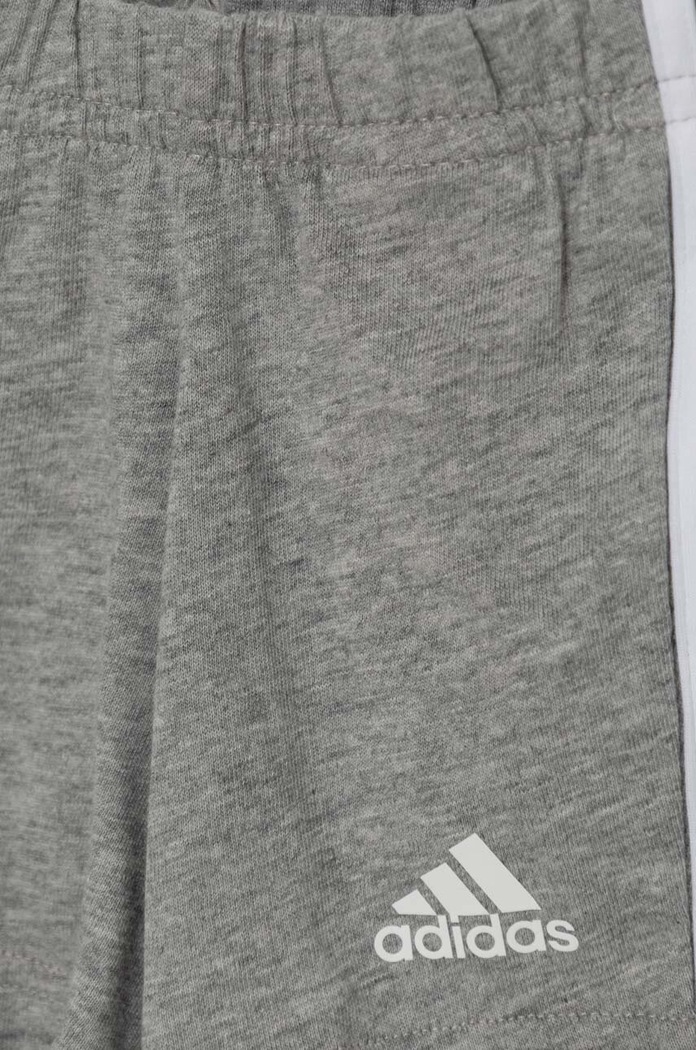 Chłopiec adidas komplet bawełniany dziecięcy I 3S SPORT SET IV7393 niebieski