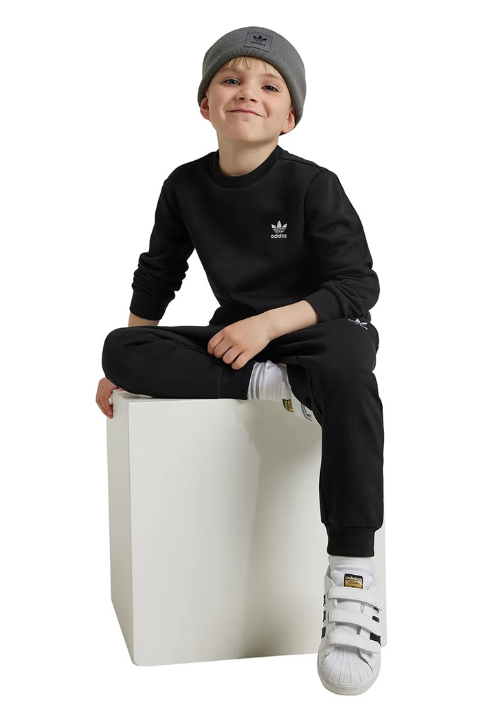 Dječja trenirka adidas Originals CREW SET IW1021 crna