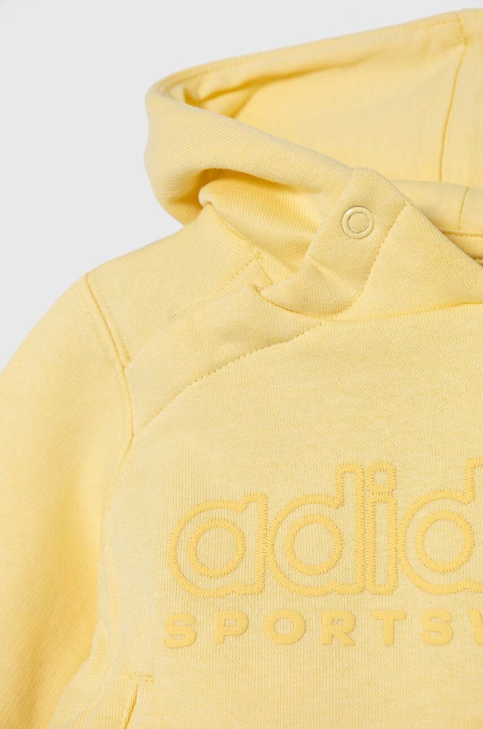 Κοριτσίστικα Βρεφική φόρμα adidas I SZN GFX SET IW6315 κίτρινο