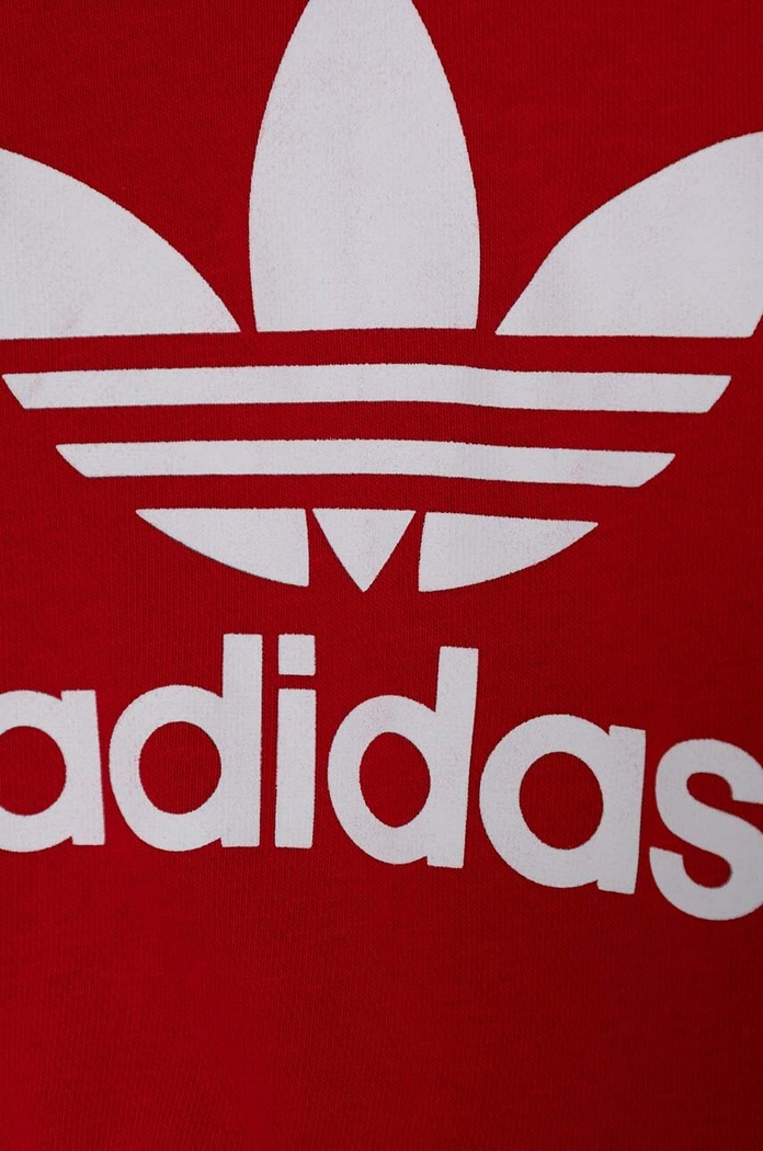 adidas Originals dres niemowlęcy HOODIE SET czerwony IX5163