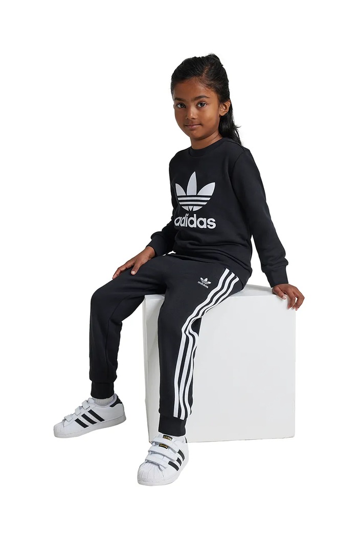 adidas Originals dres dziecięcy TREFOIL CREW SE IY4784