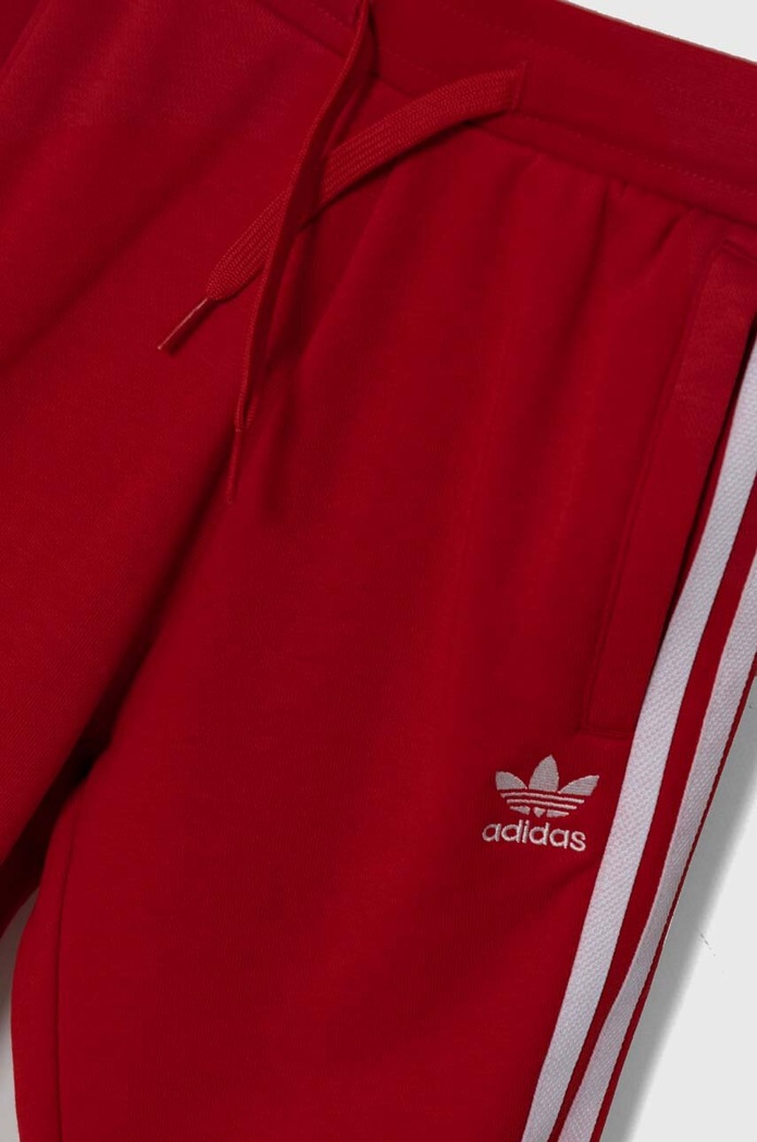 adidas Originals dres dziecięcy HOODIE SET IY4787 czerwony AW24