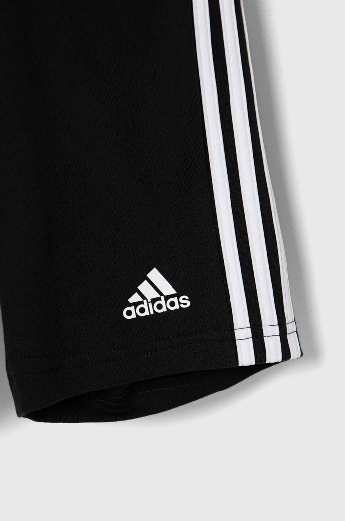 adidas komplet bawełniany dziecięcy I 3S SPORT SET szary IY5091