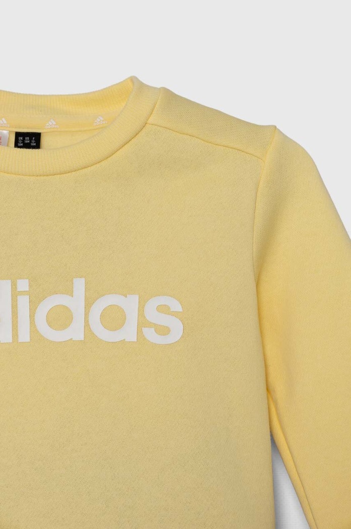 Κοριτσίστικα Παιδική φόρμα adidas I LIN FLOG IZ4970 κίτρινο