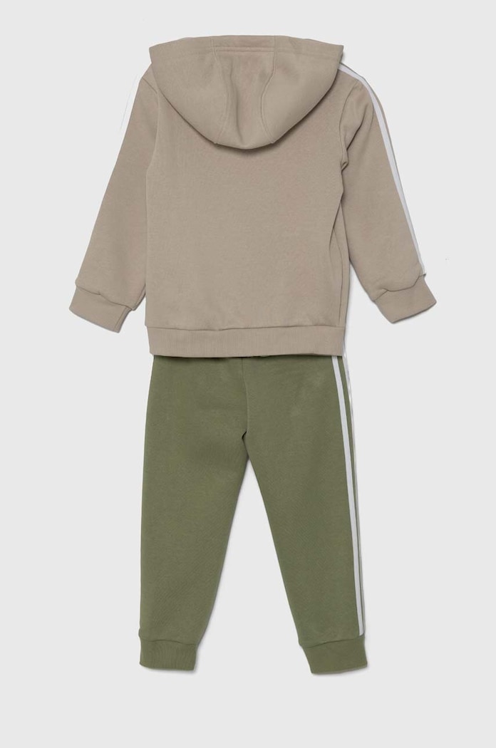 adidas dres dziecięcy I 3S FZ FLOG IZ4992 beżowy AW24