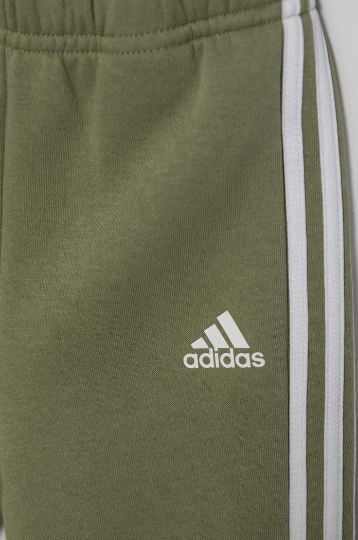 Chłopiec adidas dres dziecięcy I 3S FZ FLOG IZ4992 beżowy