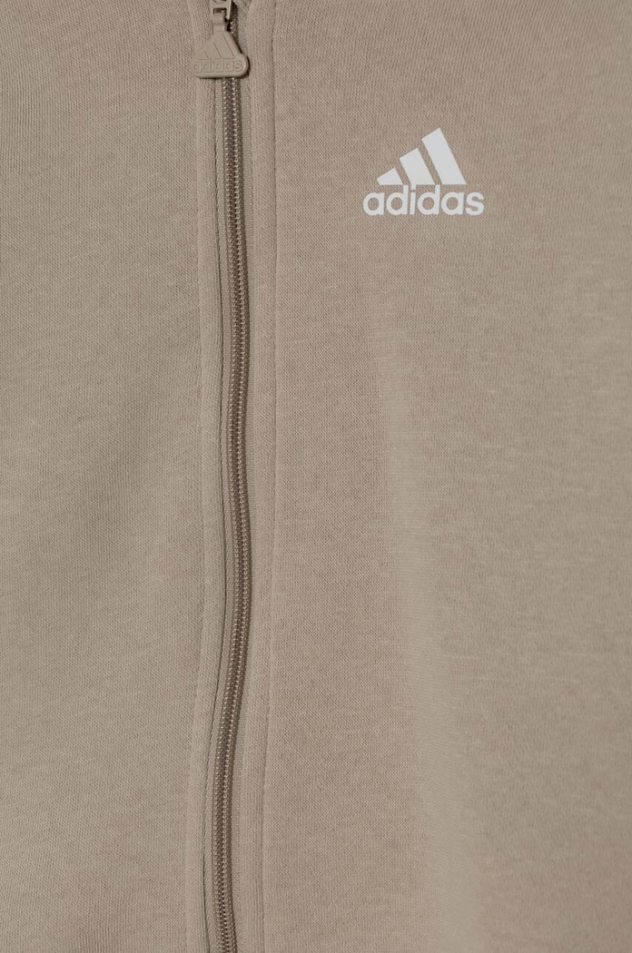 adidas dres dziecięcy I 3S FZ FLOG beżowy IZ4992