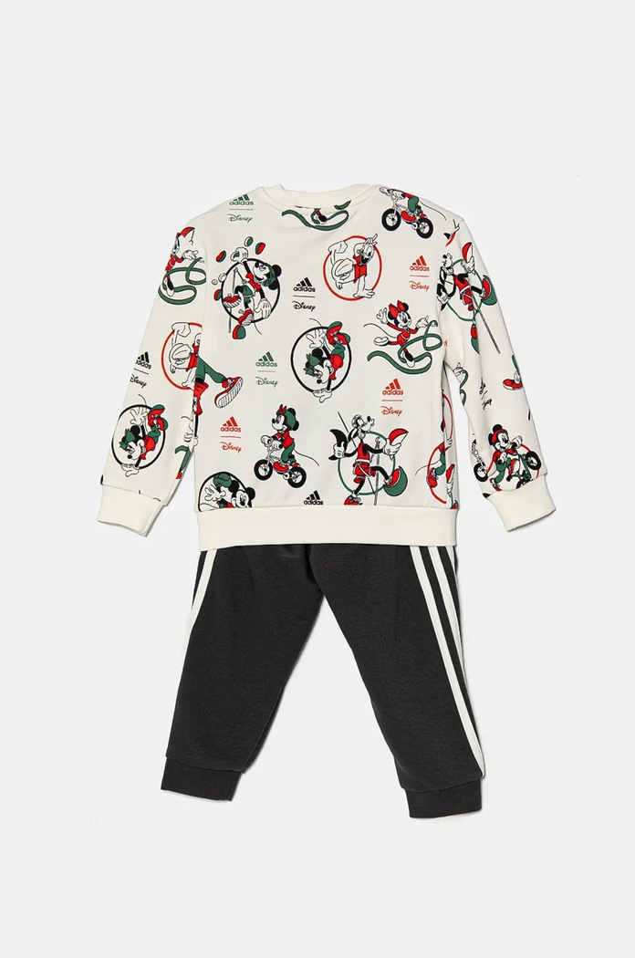 Παιδική φόρμα adidas x Disney IW0670 μπεζ AW24