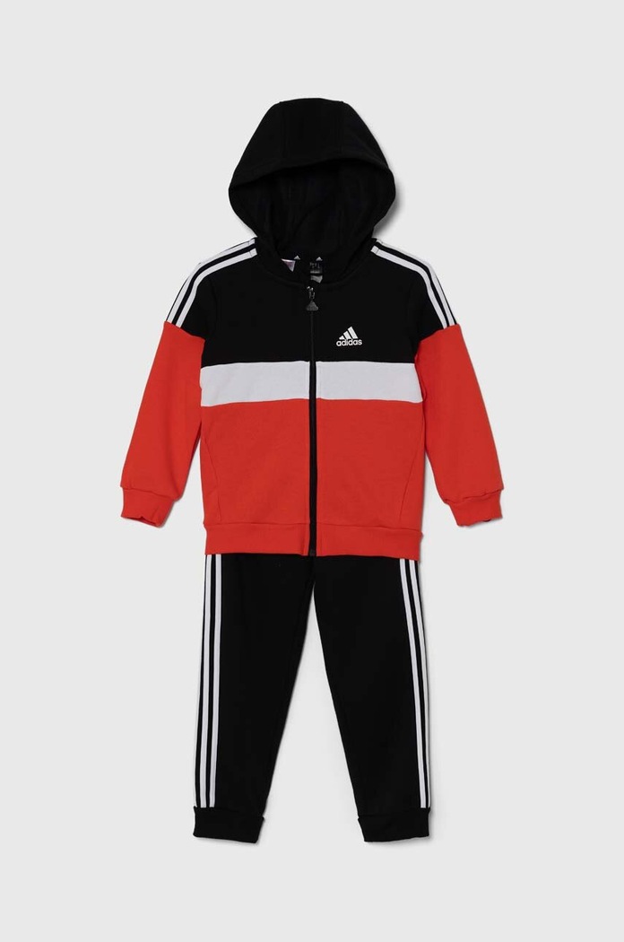 adidas dres dziecięcy I 3S TIB FL TS dzianina czerwony IW3491