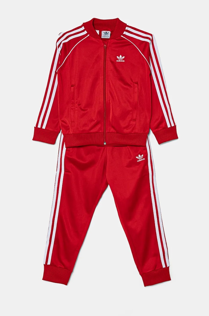 Dječja trenirka adidas Originals SST TRACKSUIT IX7625 crvena AW24
