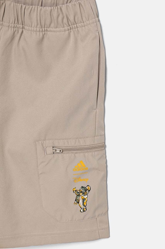 adidas komplet dziecięcy LK DY LK T SET IV9639 beżowy