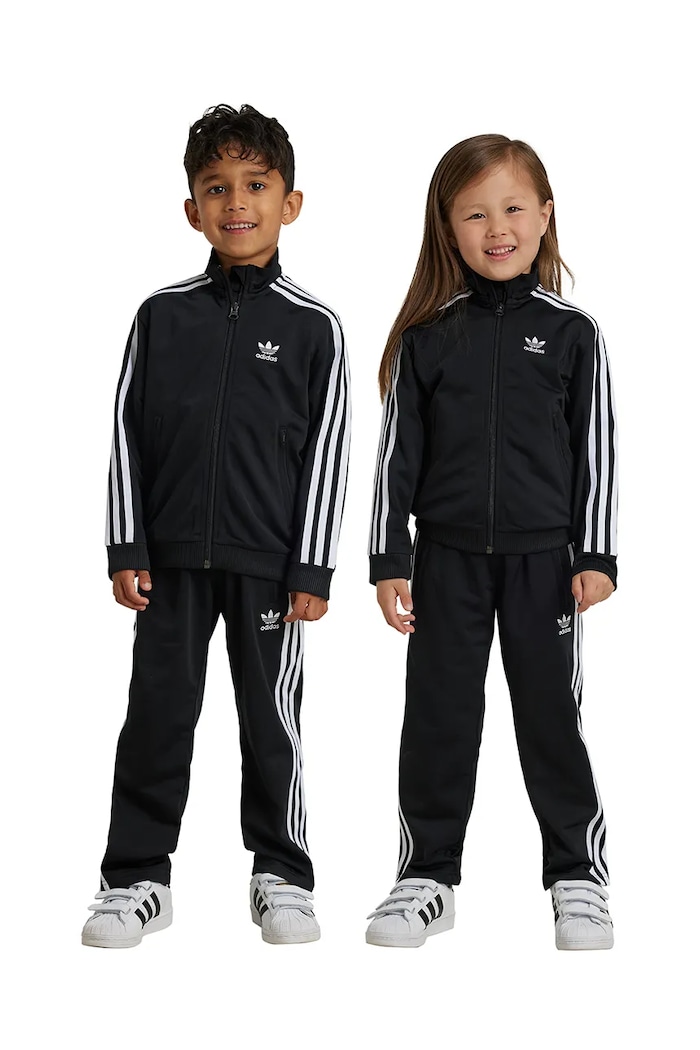 adidas Originals dres dziecięcy FIREBIRD dzianina czarny IY4798