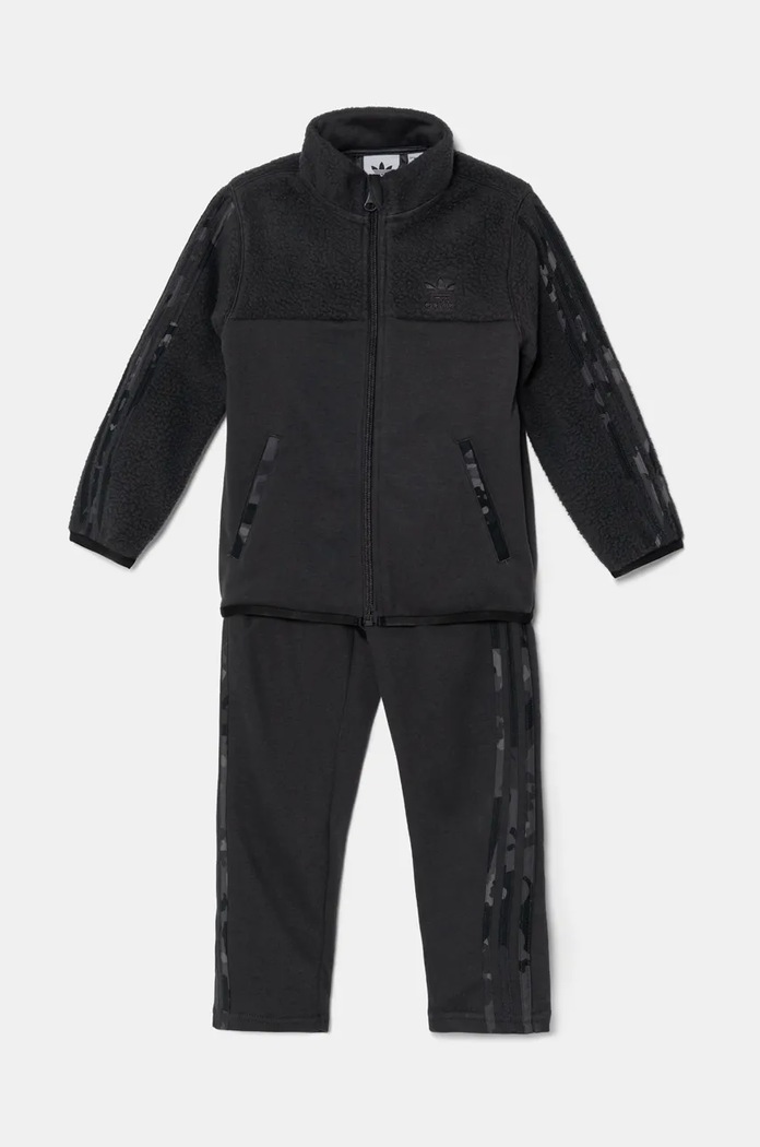 adidas Originals dres dziecięcy POLAR FLEECE ST dzianina czarny IY1757