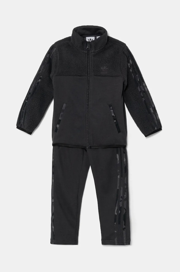 adidas Originals dres dziecięcy POLAR FLEECE ST dzianina czarny IY1757