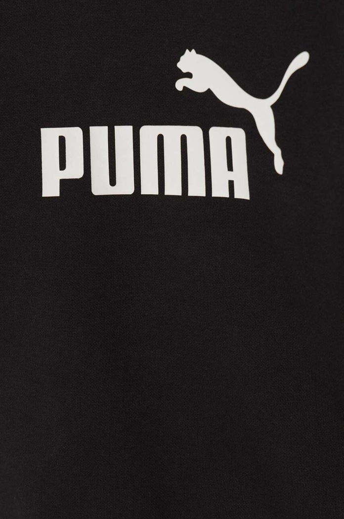 Chłopiec Puma dres dziecięcy Minicats ESS Crew Jogger FL 846141 czarny