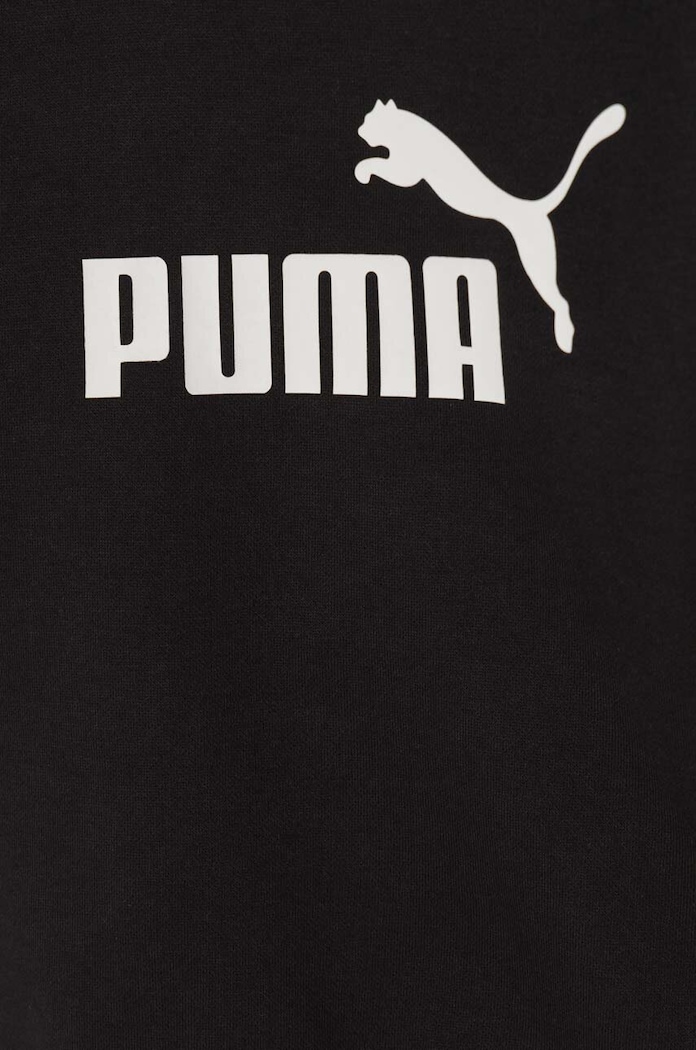 Chłopiec Puma dres dziecięcy Minicats ESS Crew Jogger FL 846141 czarny