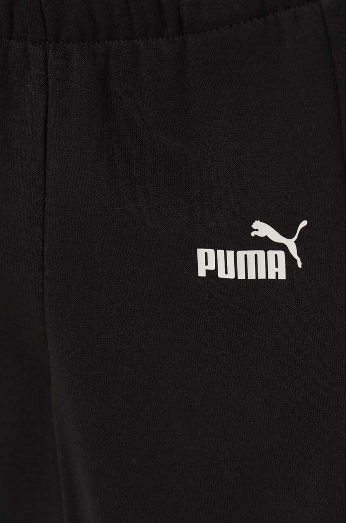 Puma dres dziecięcy Minicats ESS Crew Jogger FL czarny 846141