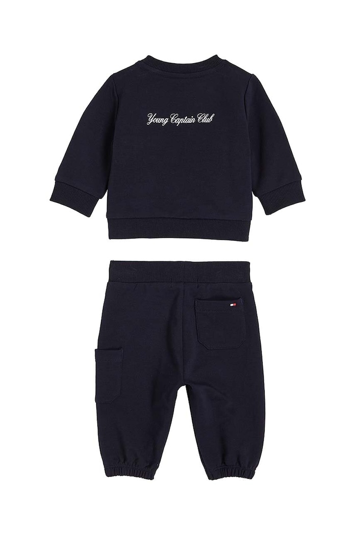 Tommy Hilfiger dres niemowlęcy KN0KN01923.9BYH czarny AW24
