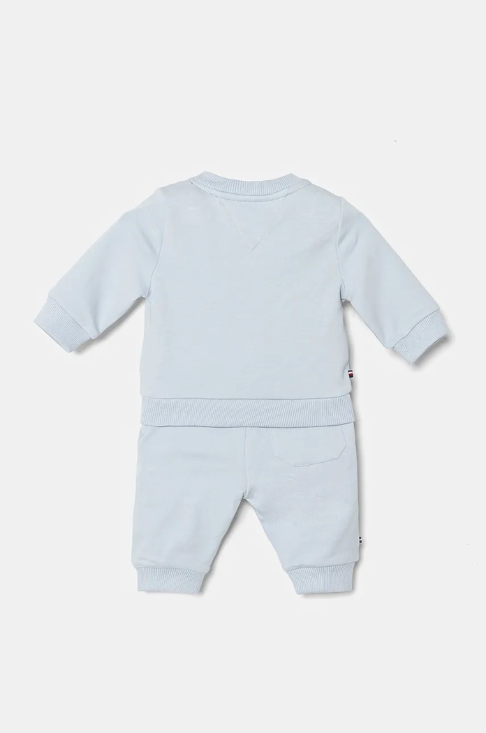 Tepláková súprava pre bábätká Tommy Hilfiger KN0KN01939.9BYH modrá AW24