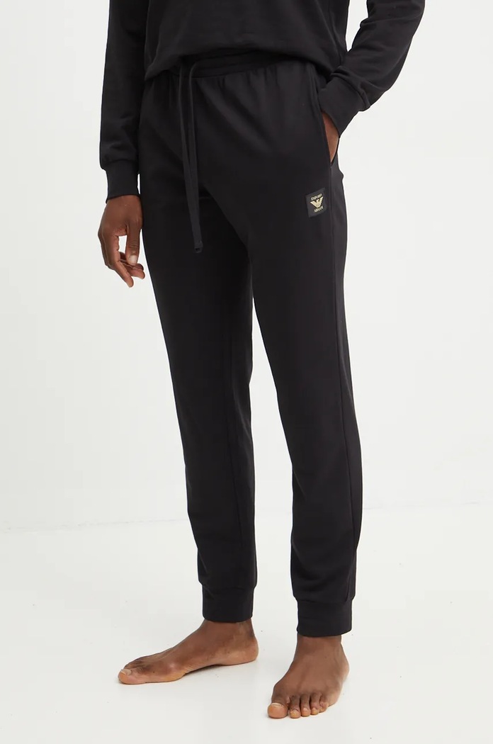 Tepláková souprava Emporio Armani Underwear černá 111943.4F595