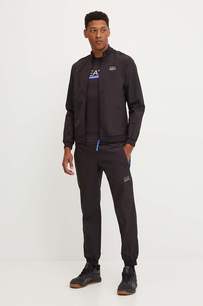 Спортивний костюм EA7 Emporio Armani тканина чорний PNHDZ.6DPV01.1771